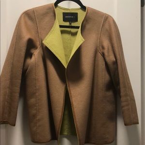 Lafayette 148 wool and angora 3/4 sleeve jacket